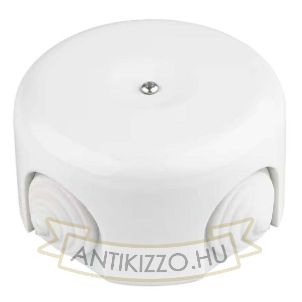 Porcelán kötődoboz retro és loft villanyszereléshez