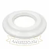 Fehér Porcelán Keret – 1-es Süllyesztett Szerelvényhez - BONOLO