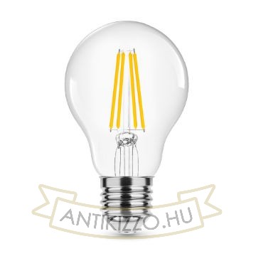 LED Izzó Filament A60 4,2W E27 360° 2700K (470 lumen) dimm.