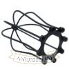 Fém rácsos lámpabúra 17 cm magassággal – E27