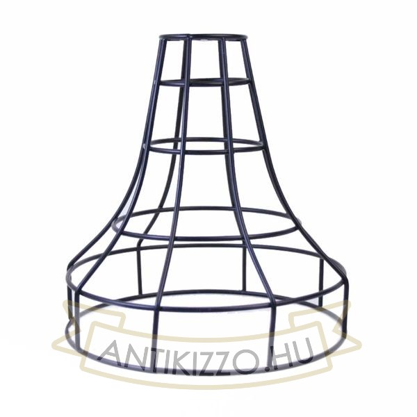 LC014 kúpos fém lámpa rács 10 mm rögzítéssel