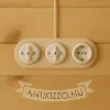 Tömör bükkfa sorolókeret MOTO porcelán szerelvényekhez