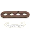100×335 mm sötét fa keret MOTO porcelán szerelvényekhez