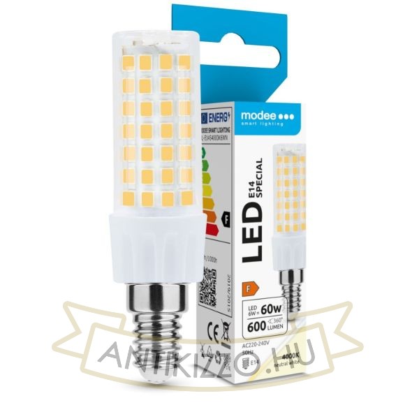 Modee Lighting LED Izzó Special Ceramic 6W E14 360° 4000K (600 lumen) ERP