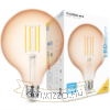 Modee LED Filament Amber Globe G125 4W E27 320° 1800K (360 lumen)