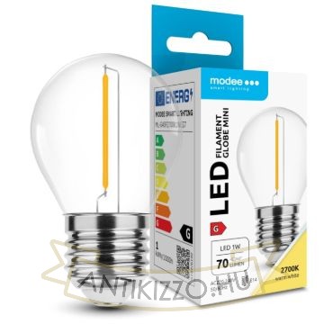 LED Filament Clear Mini Globe