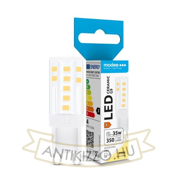 Modee Lighting LED Izzó G9 Ceramic 3,5W 2700K (350 lumen) ERP
