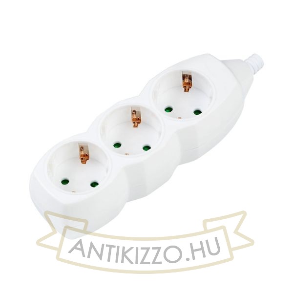 Technik Szerelhető Elosztó 3 utas (fehér) 16A