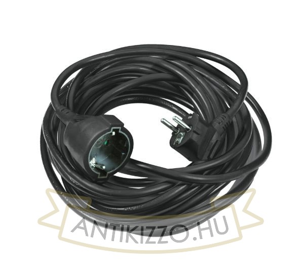 Technik Professional Hosszabbító (lengokábel) Fekete 10m kábellel 3x1,5mm2 16A