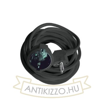 Technik Professional Hosszabbító (lengokábel) Fekete 3m kábellel 3x1,5mm2 16A