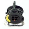 Technik Professional Kábeldob 4-er 25m 1,5mm2 (fekete) 16A