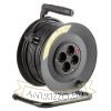 Technik Professional Kábeldob 4-er 50m 1,5mm2 (fekete) 16A