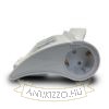 Technik Professional Elosztó Asztali 5 utas 1,5m kábel + 2 USB + kapcsoló 16A