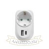 Technik Professional Elosztó Fali 1 utas + USB-A+C 16A