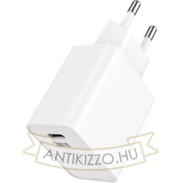 Technik Hálózati Adapter USB-C (fast charger) 20W Fehér