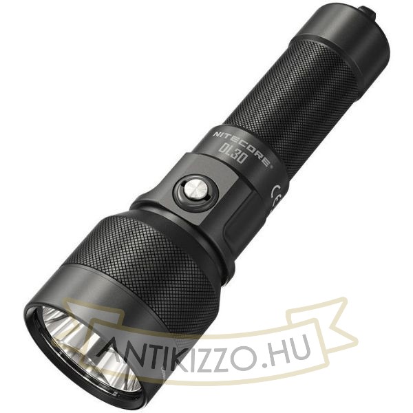 Nitecore Elemlámpa DL30 (1x21700 tartozék) Búvárkodáshoz 100m-ig (1100 lumen)