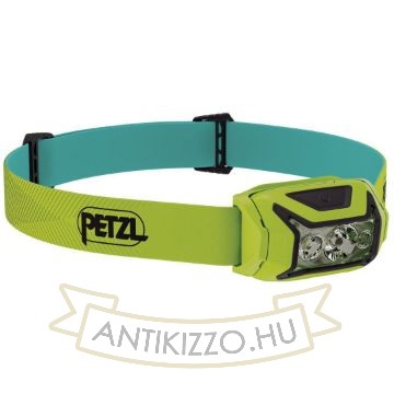 Petzl Fejlámpa ACTIK 2025 (+3AAA - tartozék) (450 lumen) Zöld