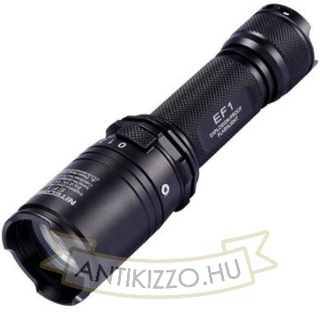Nitecore Elemlámpa EF1 (1x18650) 830 lumen ATEX 2/22 G Ex d II T6 Gb