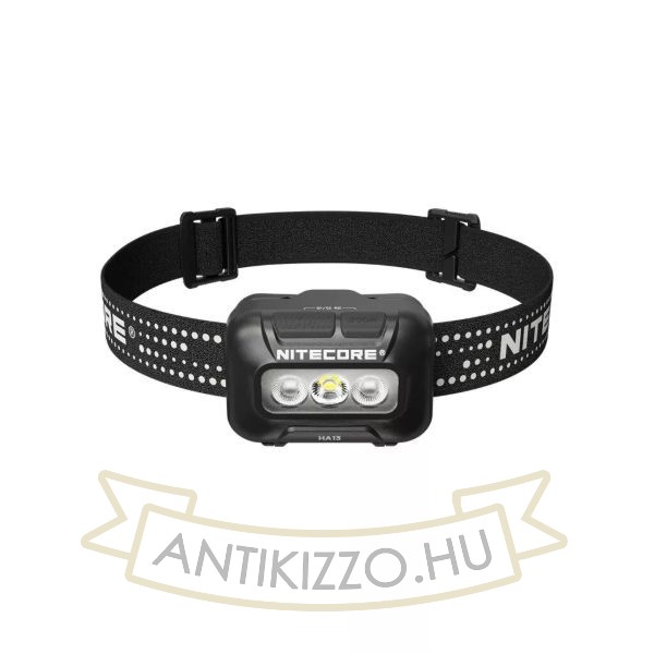 Nitecore Fejlámpa HA13 RGB 2026 (3xAAA) UHE LED (350 lumen)