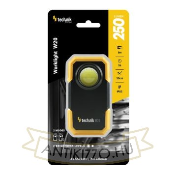 Technik Elemlámpa W20 (3xAAA/nem tartozék) COB (250 lumen)
