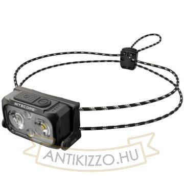Nitecore Fejlámpa NU21 (akkumulátoros - tartozék) HP LED (360 lumen) Fekete