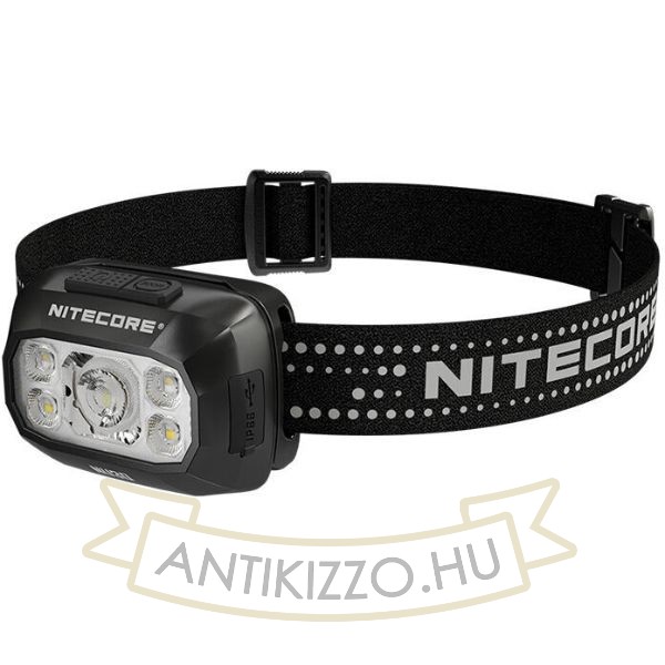 Nitecore Fejlámpa NU30 (akkumulátoros - tartozék) 4x UHE LED (500 lumen)