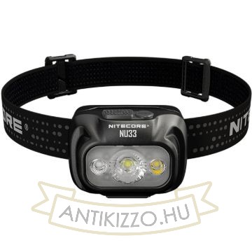 Nitecore Fejlámpa NU33 (akkumulátoros-tartozék) (700 lumen)