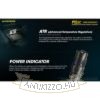 Nitecore Elemlámpa P10iX (+1x21700) 4xCREE XP-L2 V6 LED (4000 Lumen)
