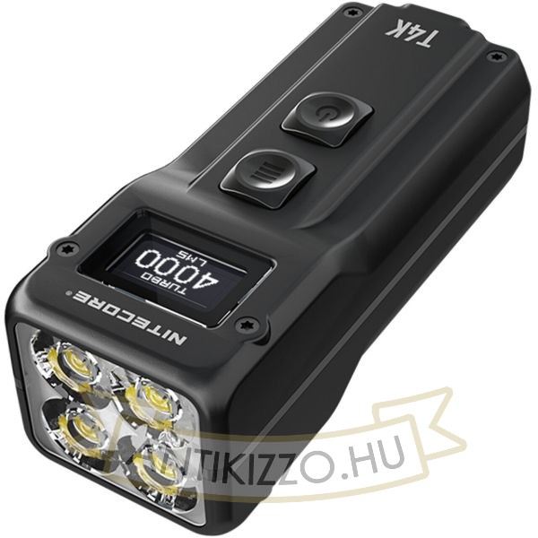 Nitecore Elemlámpa T4K (akkumulátoros) CREE XP-L2 V6 (4000 lumen)