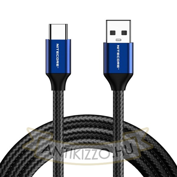 Nitecore Kellék UAC20 Type-C Töltőkábel