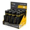 Technik Elemlámpa P8 (2xAA/nem tartozék) Gumírozott (40 lumen) 12db/display