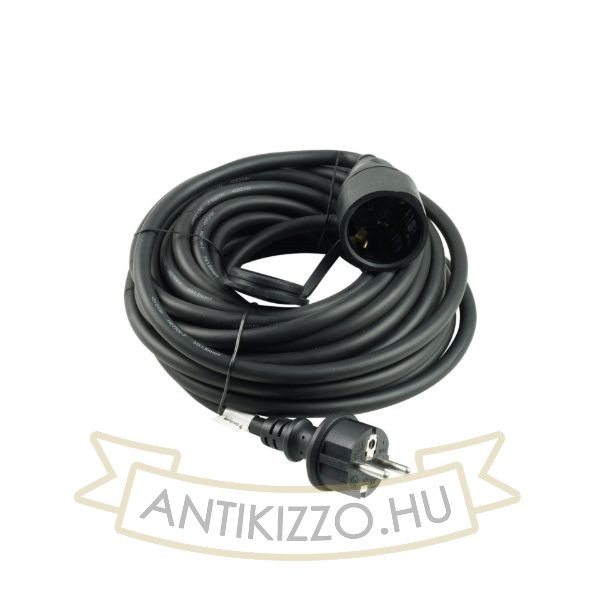 Technik Industrial Hosszabbító 1 utas 10m kábellel 3x1,5mm2 H07RN-F (IP44) 16A